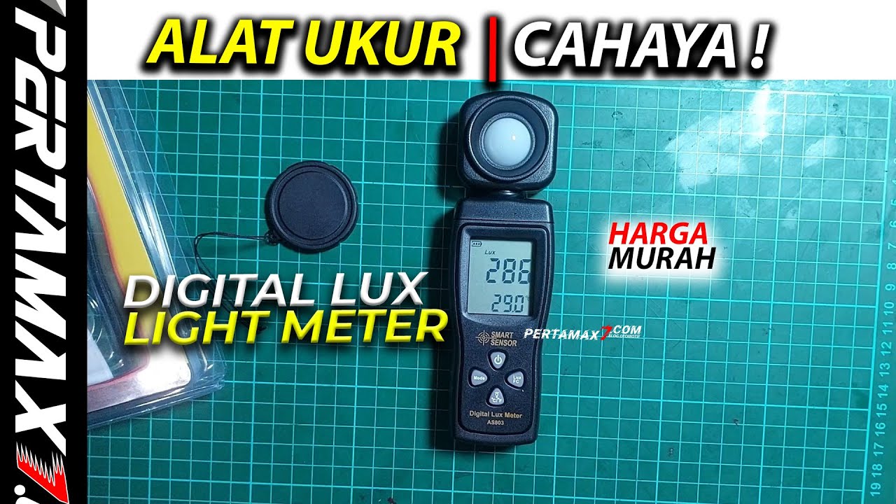 REVIEW Digital LUX Meter Light AS803 Alat Ukur Intensitas Cahaya #luxmeter #lightmeter #footcandle