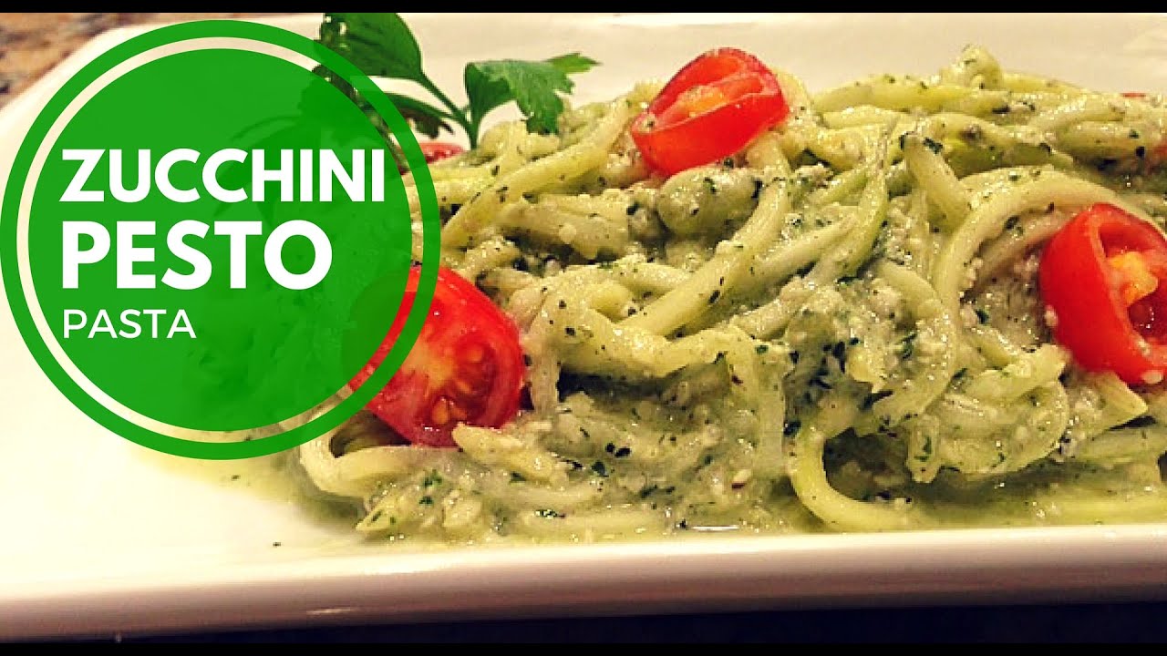 Zucchini Noodles with Pesto
