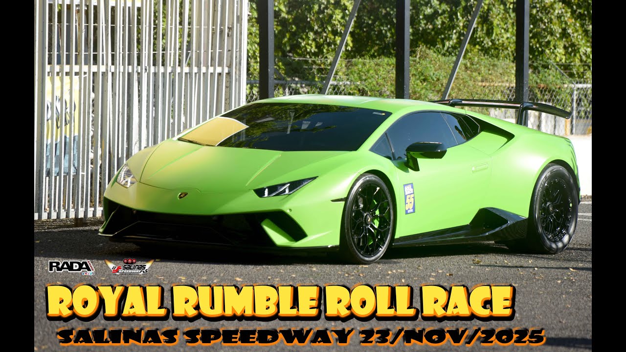 Royal Rumble Roll Race Salinas Speedway 22 /Noviembre /2025 I RADAZONE #radazone
