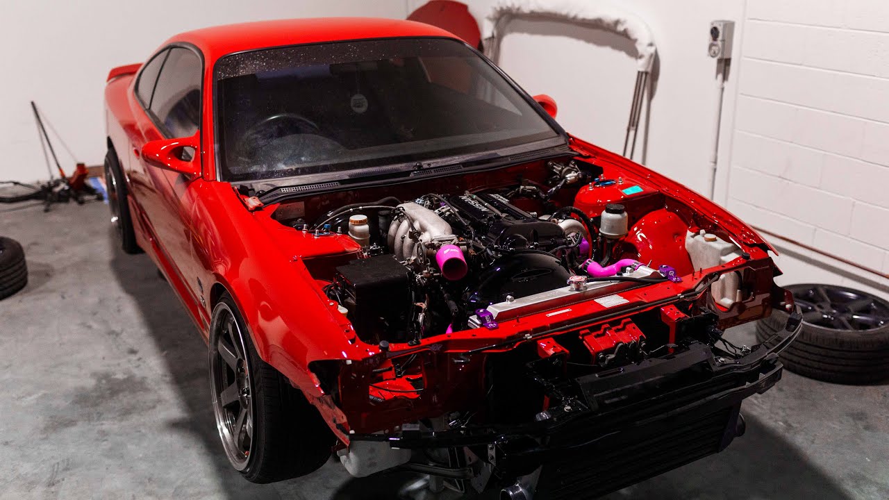Dropping the Built SR20 into the S15!