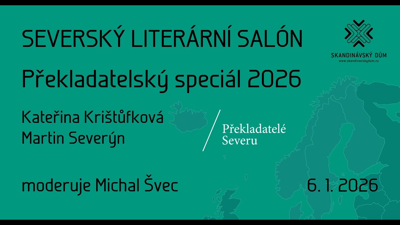 Severský literární salón online: Speciál s Překladateli Severu