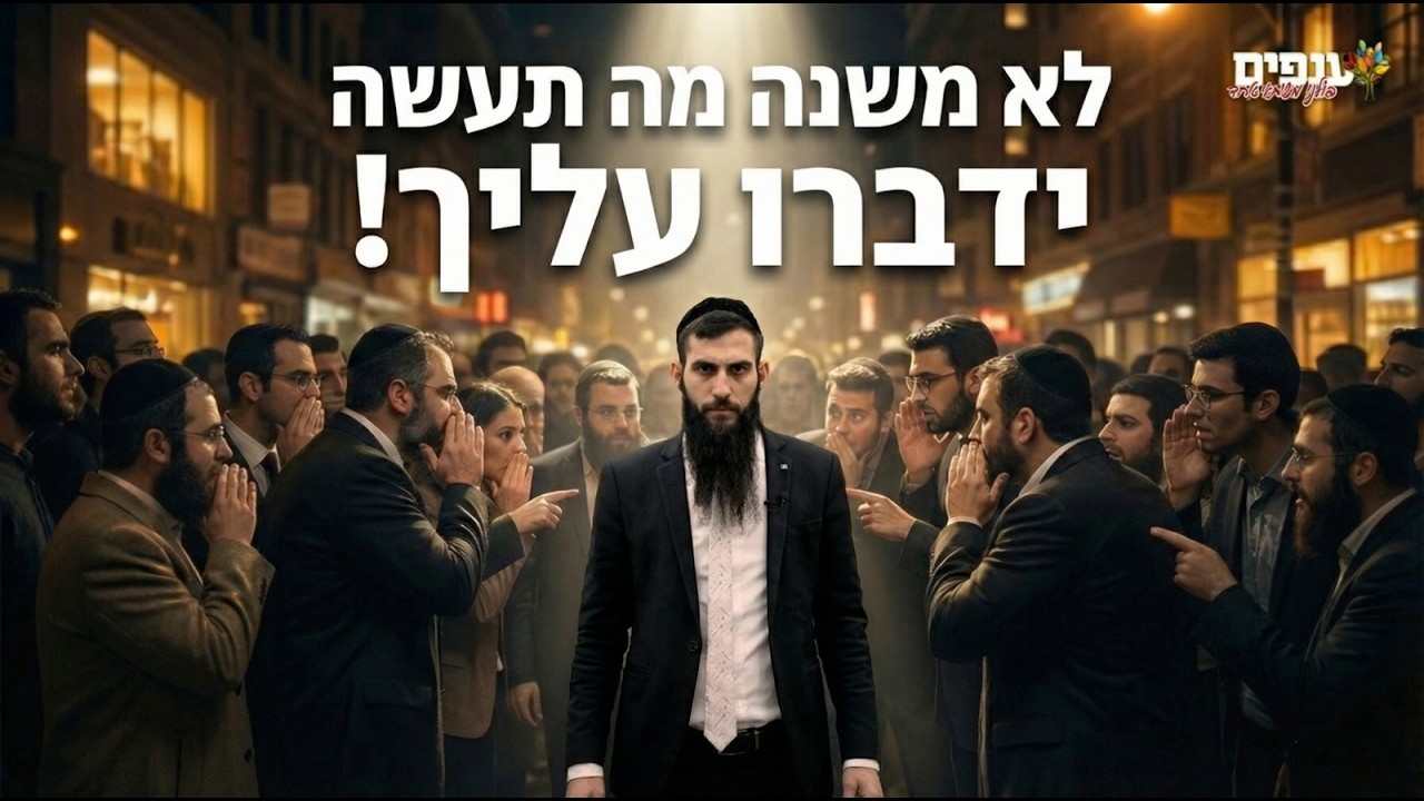 ״לא משנה מה תעשה ידברו עליך !״ הרב גבע בן ששון