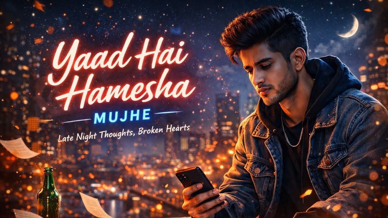Yaad Hai Hamesha Mujhe (Late Night Thoughts) 🌙 [2026 heart break Hindi song]