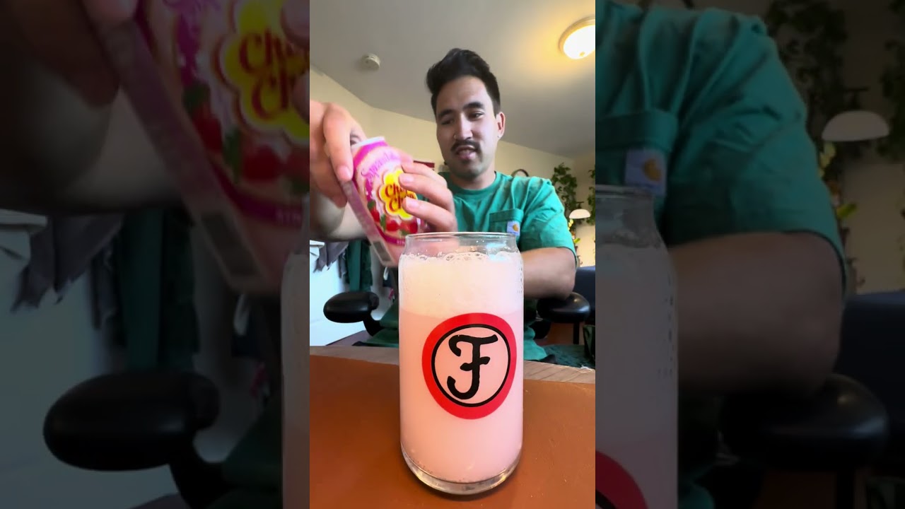 May 30th Taste Test (Chupa Chups Sparkling Strawberry & Cream Flavour)