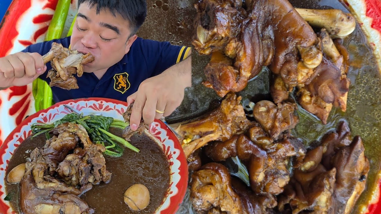 ตัมพะโล้ขาจักหมูขาใหญ่ๆแซบๆ