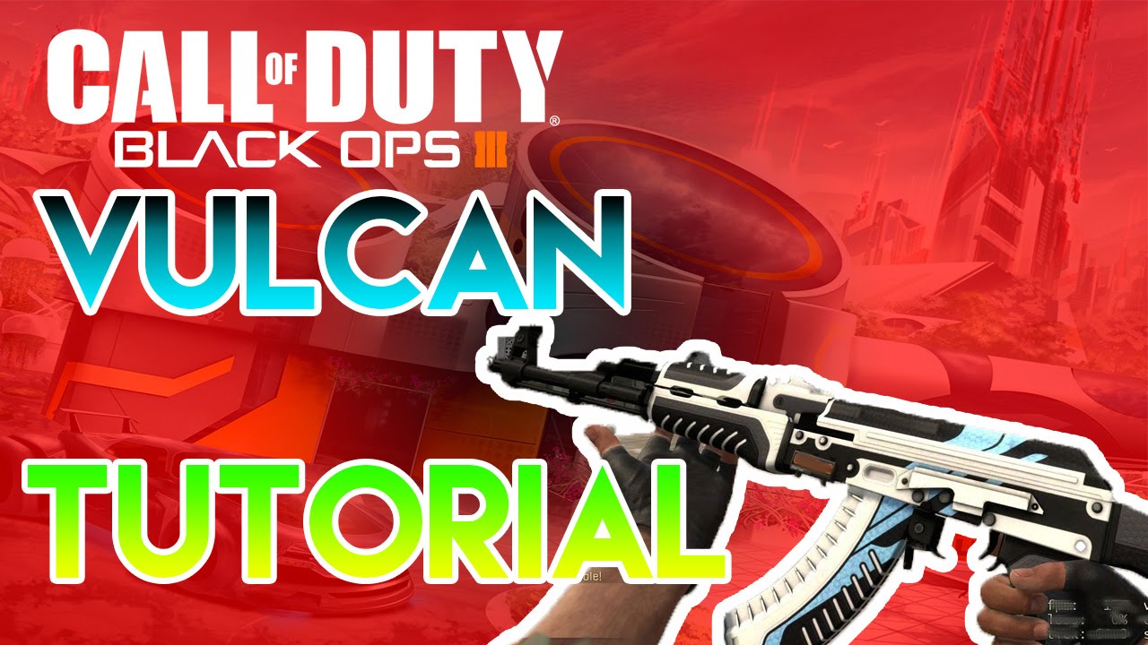 BO3 VULCAN TUTORIAL - Black Ops 3 Paint Shop Tutorial