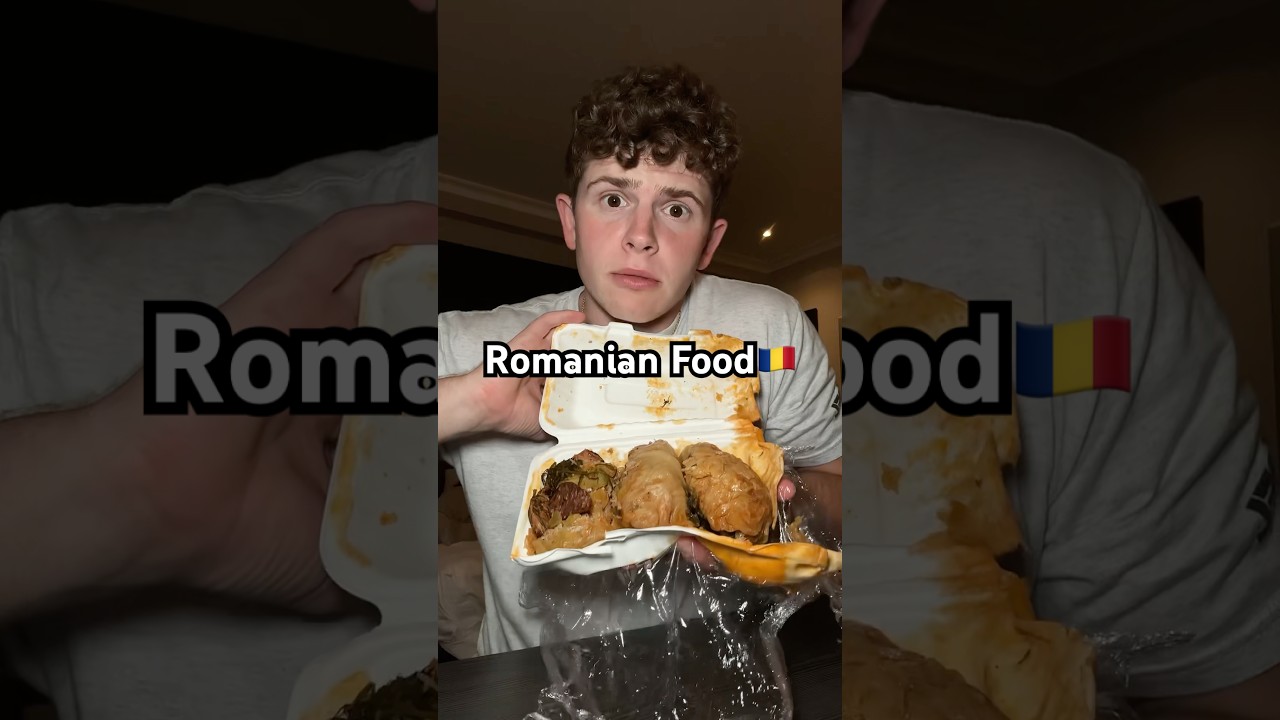 Eating Romanian Food For The Whole Day!