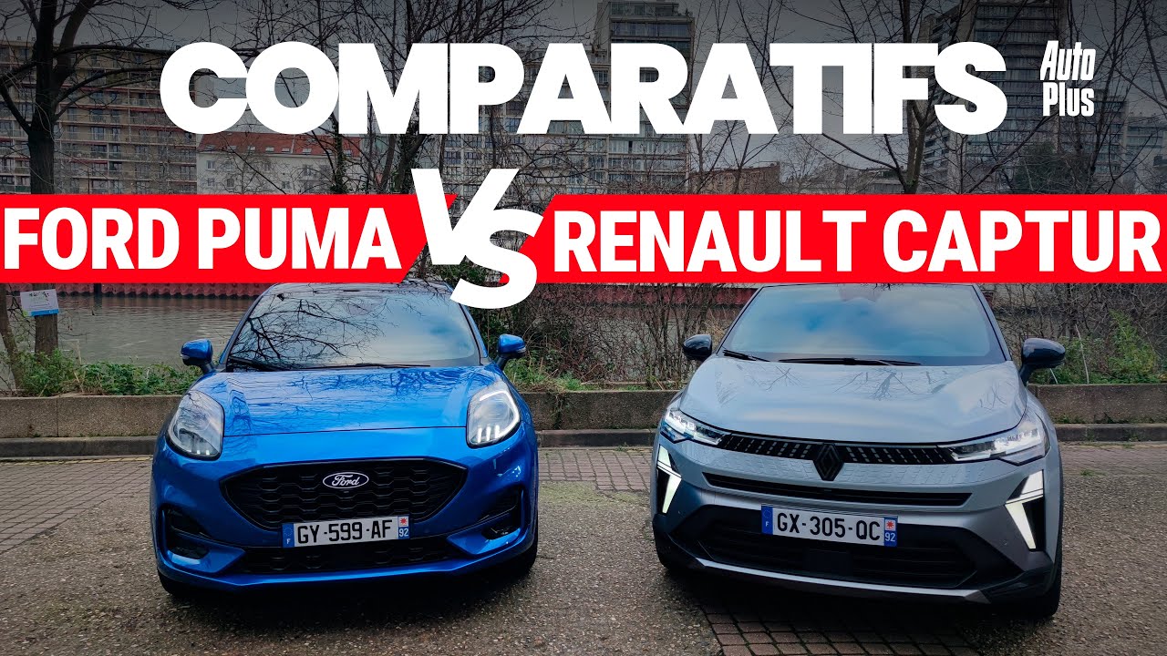 RENAULT CAPTUR VS FORD PUMA : l'américain va-t-il dévorer le losange ? - Comparatif
