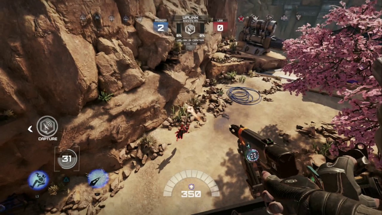 LawBreakers PS4 Super satisfying wraith gameplay.