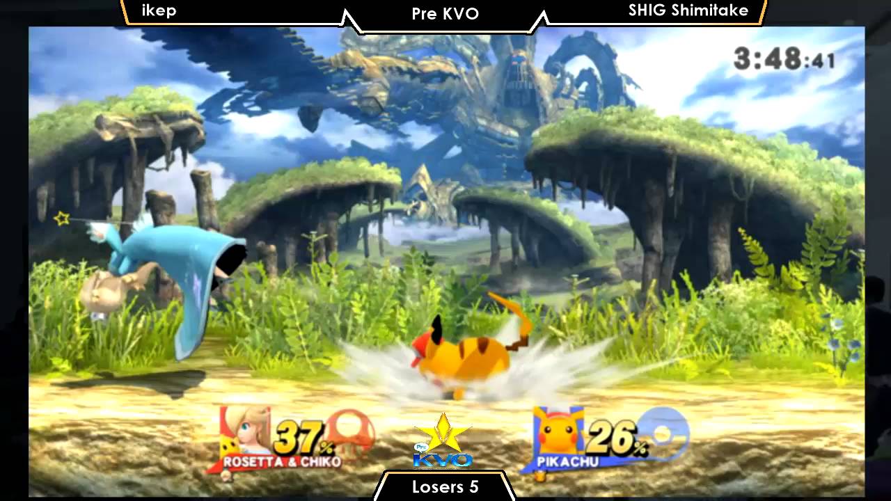 KVO スマブラWiiU部門 LB5 ikep vs SHIG Shimitake/KVO Smash WiiU 大会