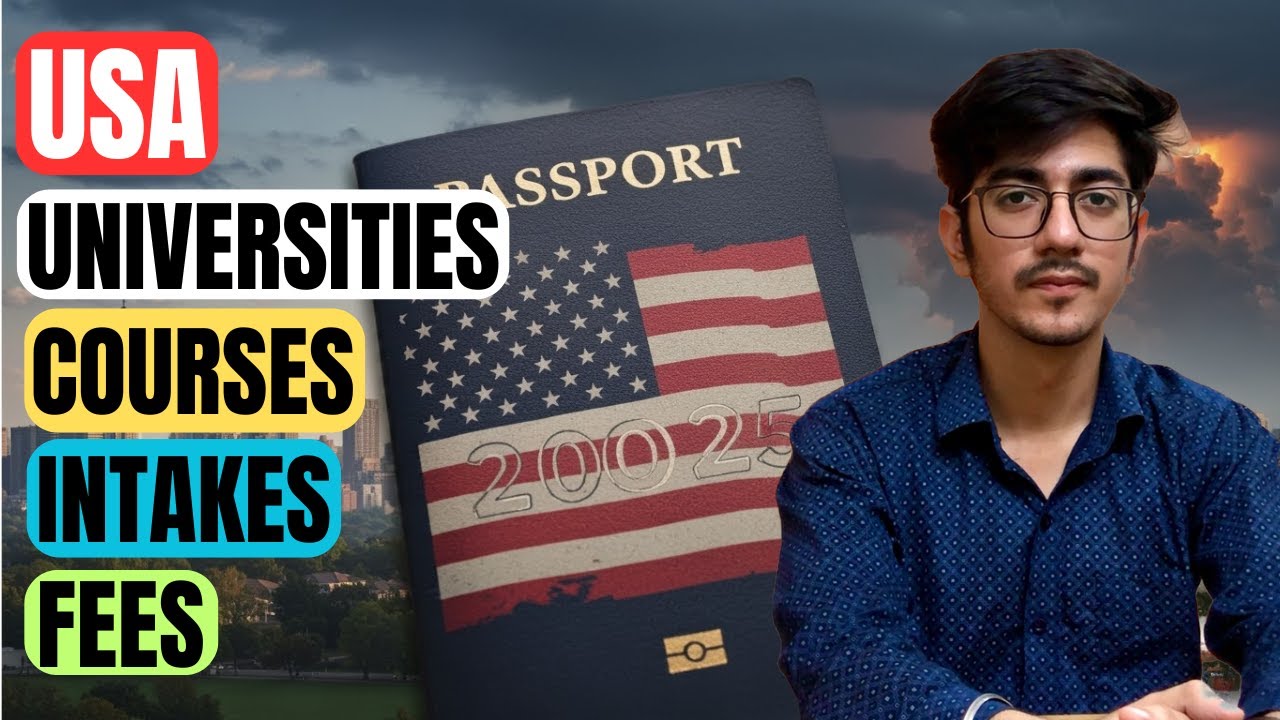 Study in USA 2025 | Everything You Need to Know: Eligibility, Fees, Universities & OPT