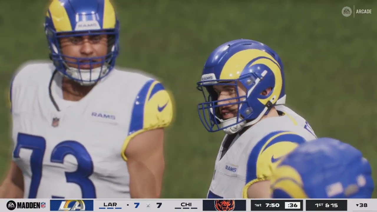NFL SimPlayoffs LAR VS CHI 1st half