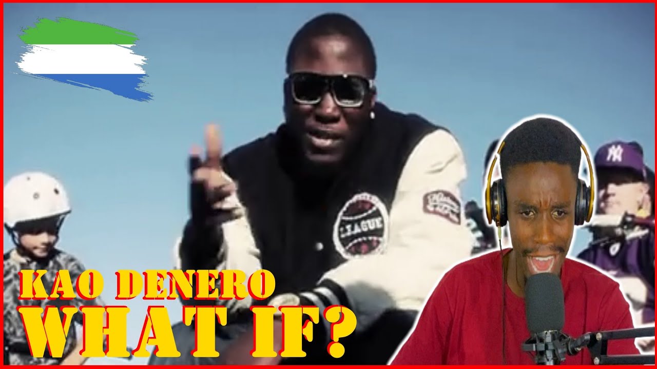 KAO THE AFRICAN KING 👑 Kao Denero - WHAT IF? (Official Video) #reaction #music #kaodenero