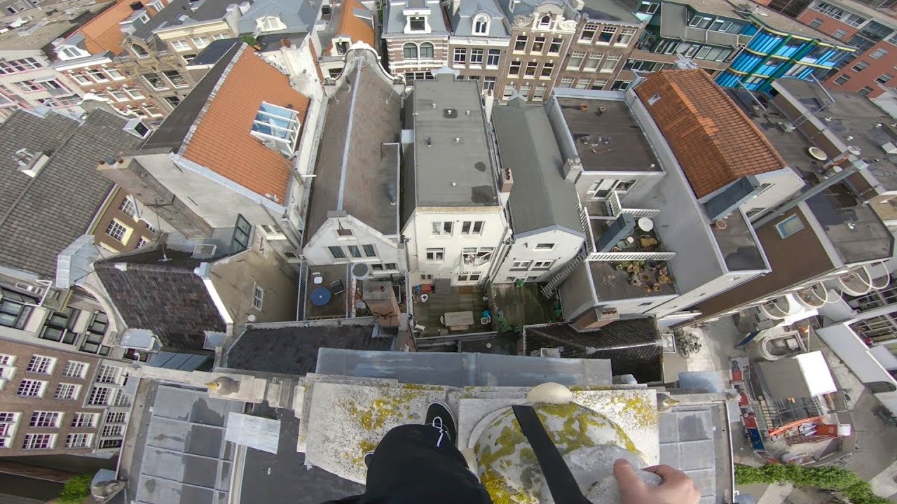 How to Access Amsterdam Rooftops - The Church Climb