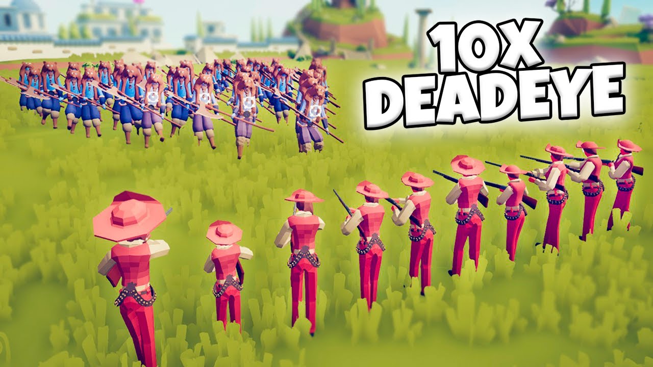 10x DEADEYE VS EVERY FACTION | TABS WILD WEST UPDATE