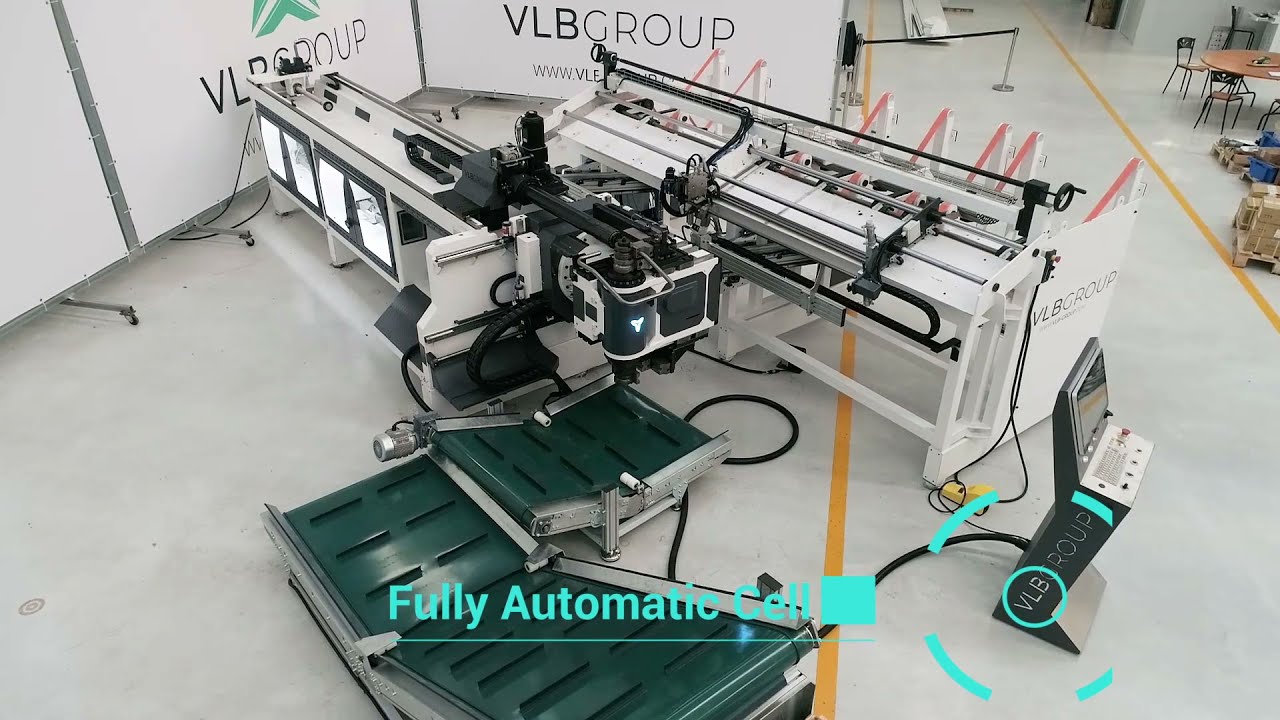 Elektryczna giętarka CNC do rur i profili z obrotową głowicą - model EB 53 RH VLB Group