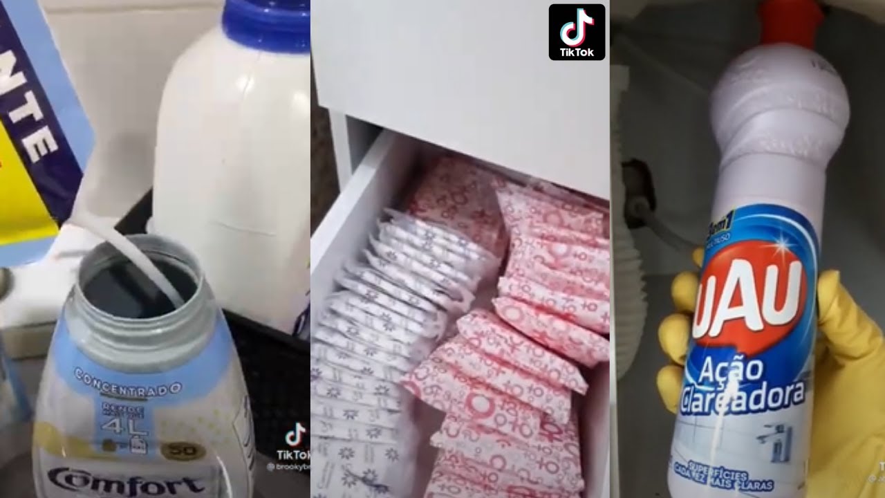 Vídeo satisfatório de limpeza e organização do Tiktok | ASMR | SAM