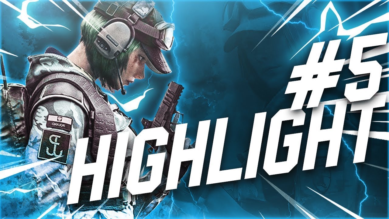 HIGHLIGHT #5 ❣️ Rainbow Six Siege 🌈 PS4 GIRL GAMER