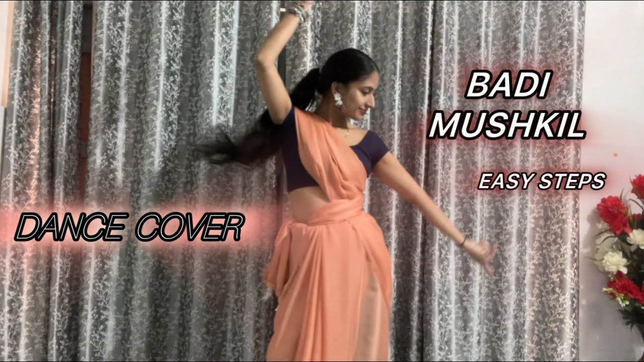 Badi mushkil | lajja movie song | madhuri dixit song |easy steps  | dance cover | jyotiverse08
