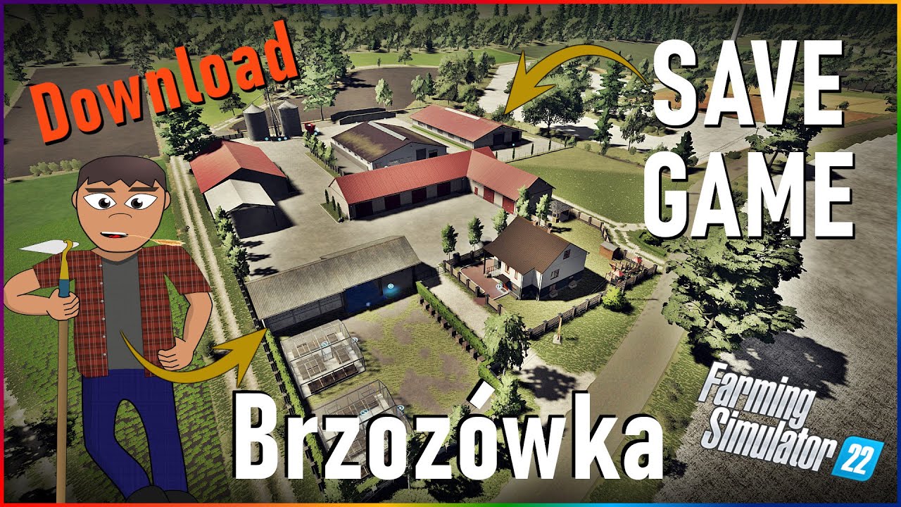❌𝗦𝗔𝗩𝗘 𝗗𝗢𝗪𝗡𝗟𝗢𝗔𝗗 𝐁𝐫𝐳𝐨𝐳𝗼́𝐰𝐤𝐚❌ ❎ Gospodarstwo rolne na Mapie Brzozówka ⬇️ Linki w opisie ⬇️