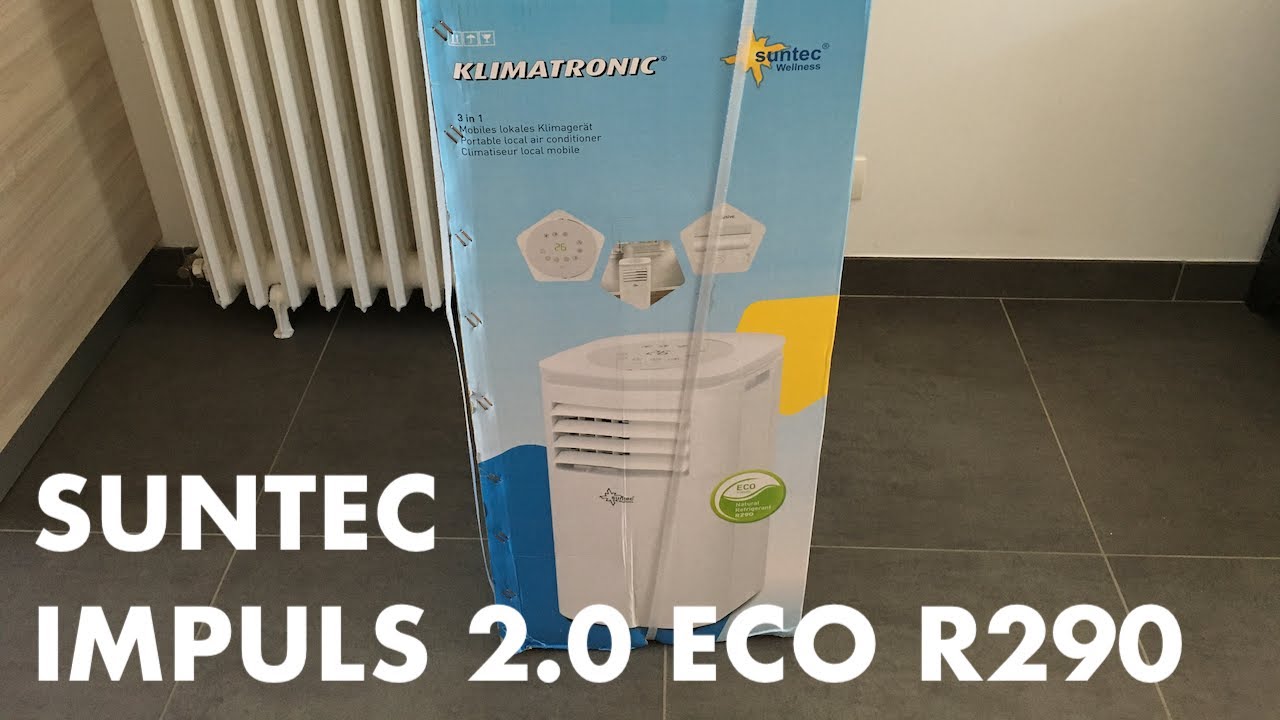 SUNTEC Klimatronic IMPULS 2.0 ECO R290 unboxing test
