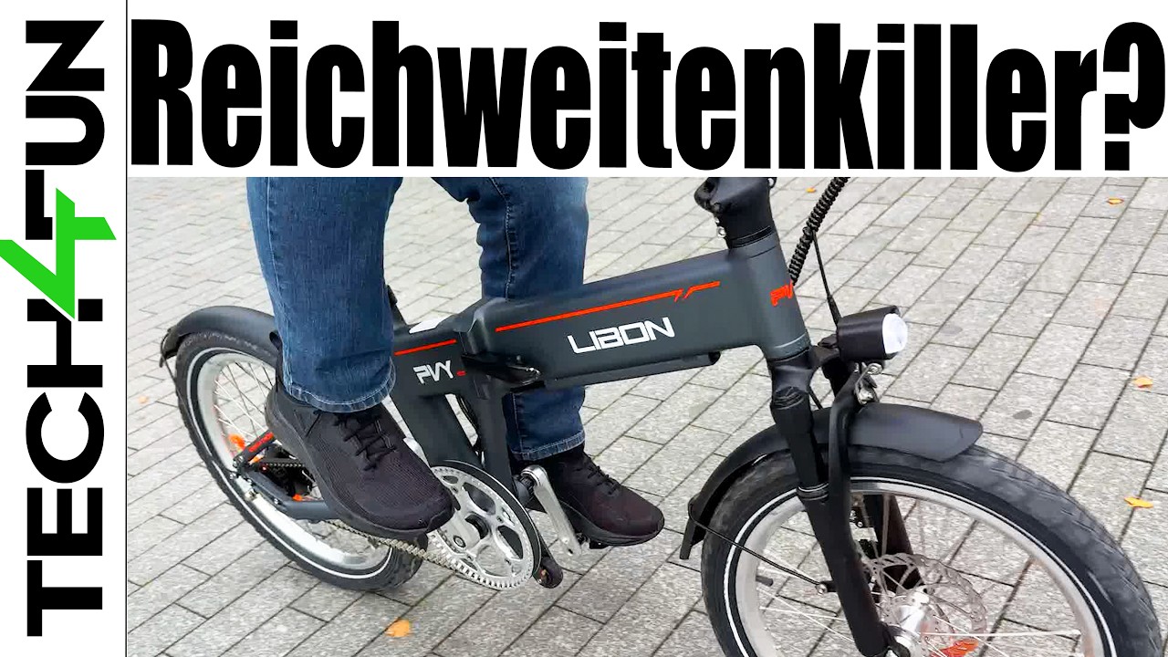 PVY Libon E Klapprad | Fette 260 KM mit Doppelakku? | E-Bike Test
