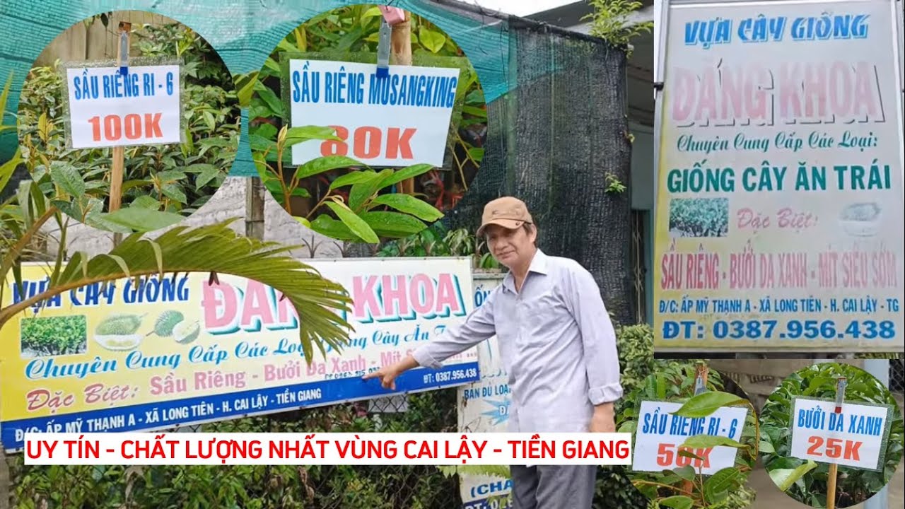 VỰA CÂY GIỐNG ĐĂNG KHOA. UY TÍN, CHẤT LƯỢNG NHẤT VÙNG. XÃ LONG TIÊN, HUYỆN CAI LẬY, TỈNH TIỀN GIANG