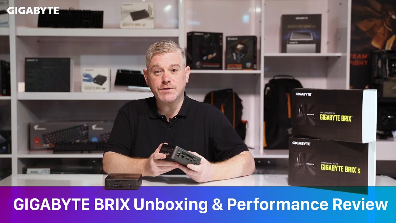 GIGABYTE AMD Ryzen&trade; 4000U Series BRIX Mini-PC Unboxing & Performance Review