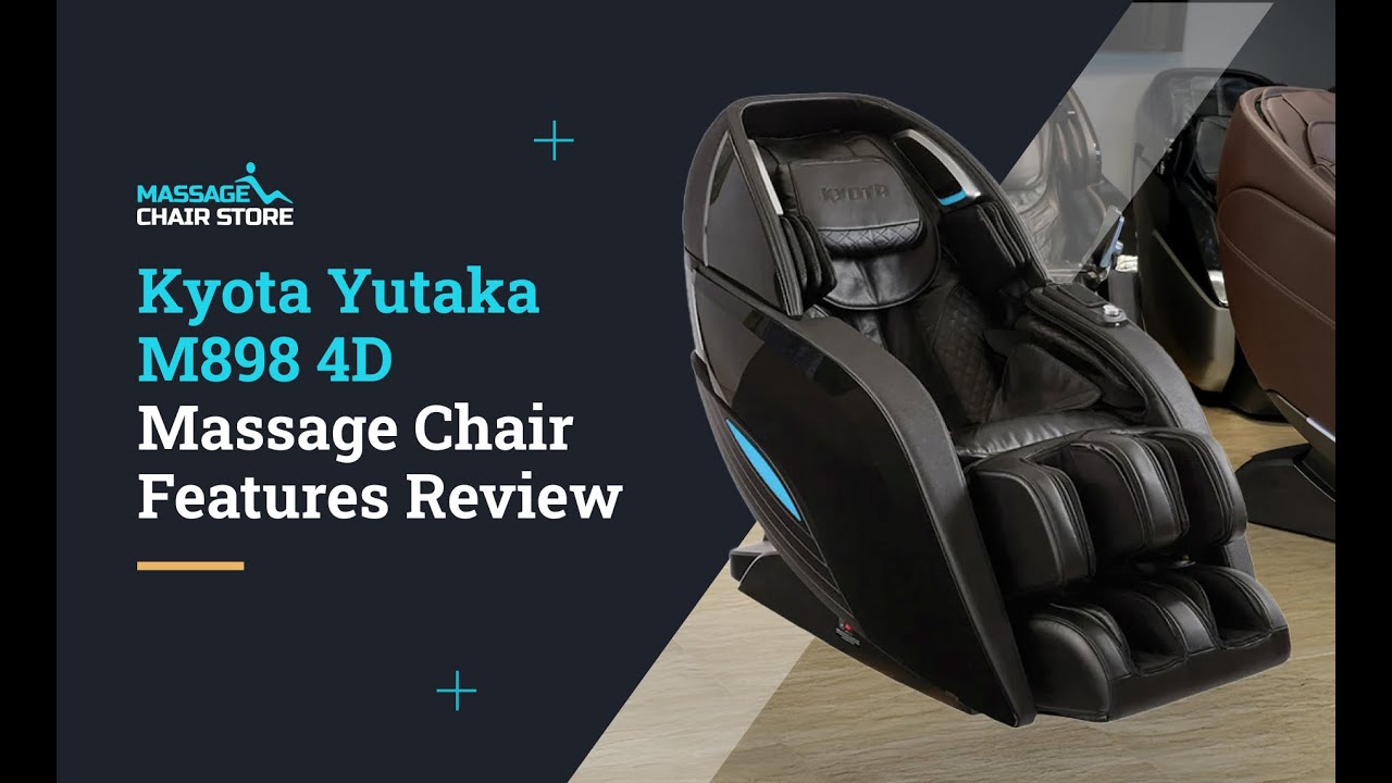 Kyota Yutaka M898 4D Massage Chair Features Review