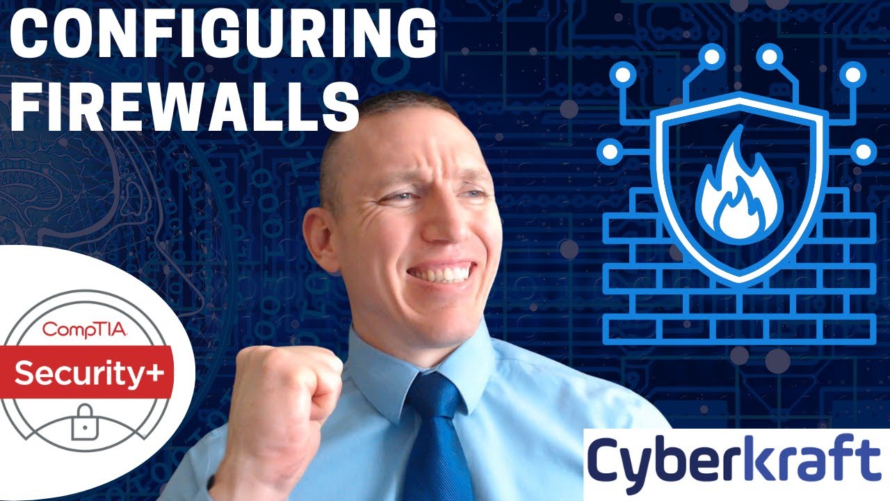 Настройка правил брандмауэра CompTIA Security+, Network+, CySA+, A+