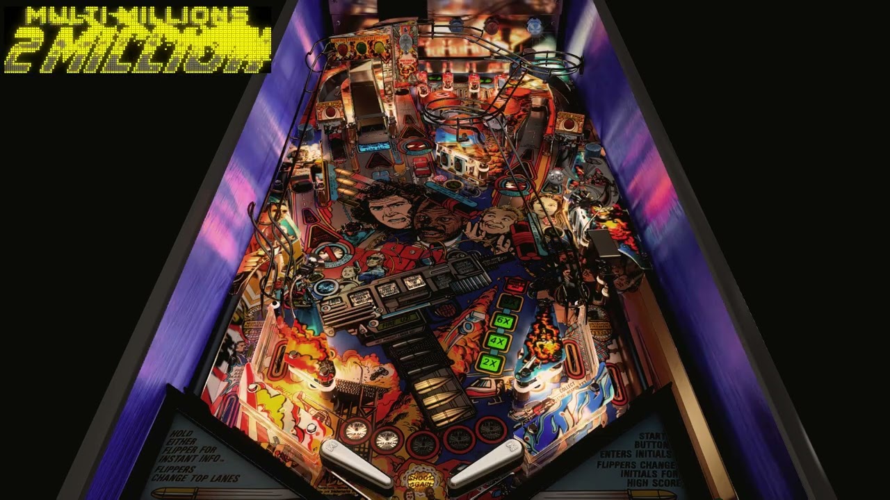 Lethal Weapon 3 (Data East 1992) 1.2 - VPW - Visual Pinball X - Lots of crazy points!