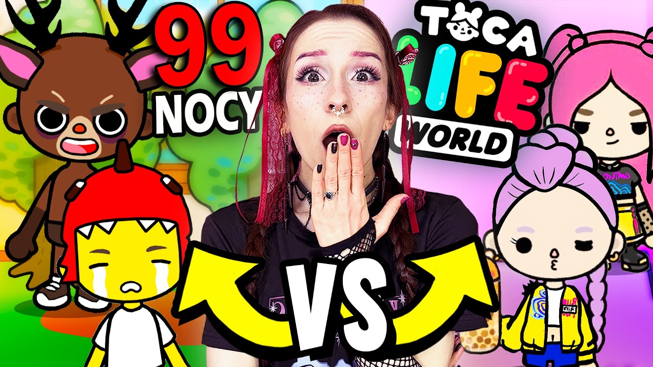 TOCA BOCA KPOP DEMON HUNTERS vs 99 DNI w LESIE !