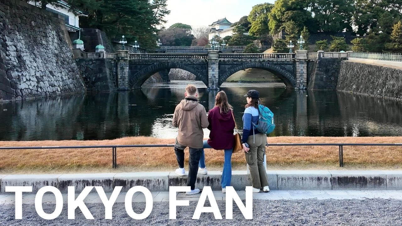 皇居散歩 |【4K】 Walking Imperial Palace Tokyo Japan (Dec. 2025)