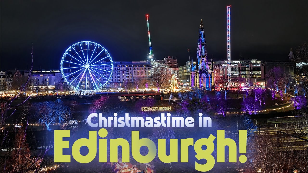 Christmastime in Edinburgh