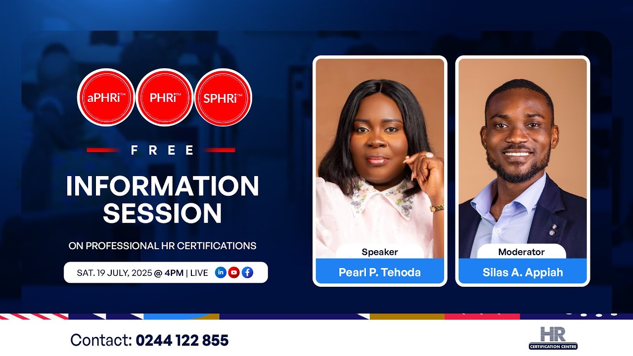 Free Information Session on Professional HR Certifications