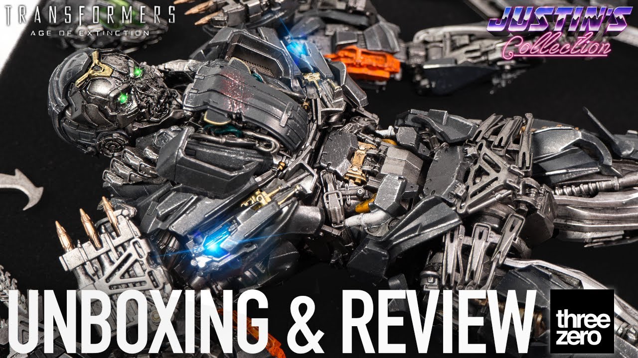 Transformers Lockdown Age of Extinction Threezero Unboxing & Review