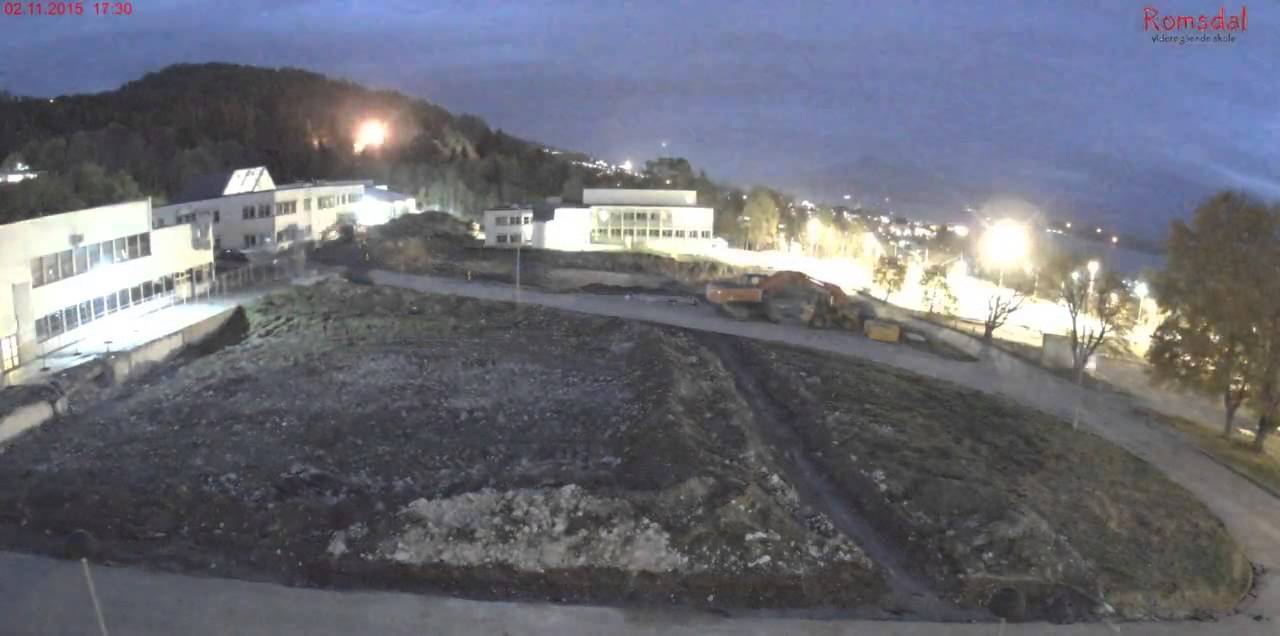 Romsdal vgs bygging av ny skole HD