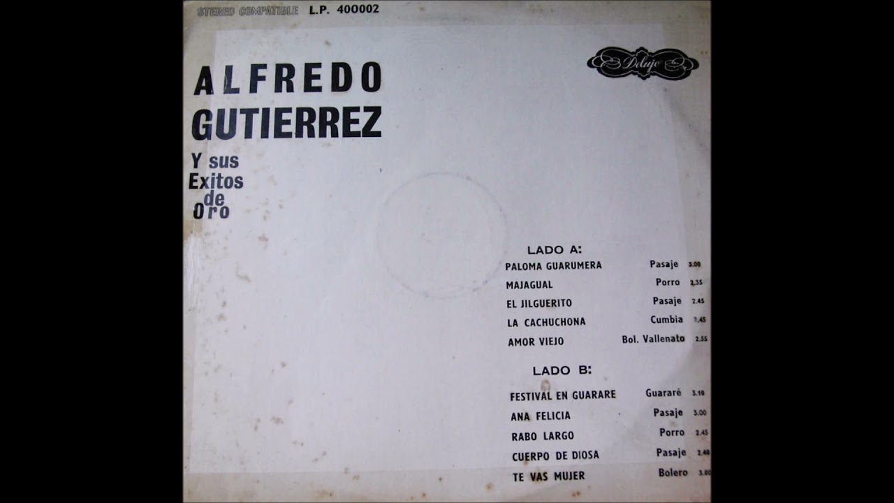 1967 - Y SUS EXITOS DE ORO (Alfredo Gutierrez)