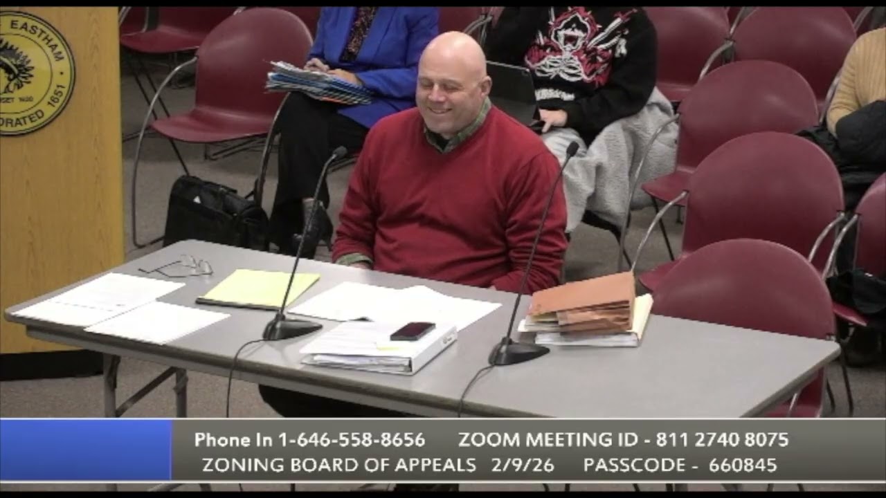 Zone Board Appeals 2.09.2026