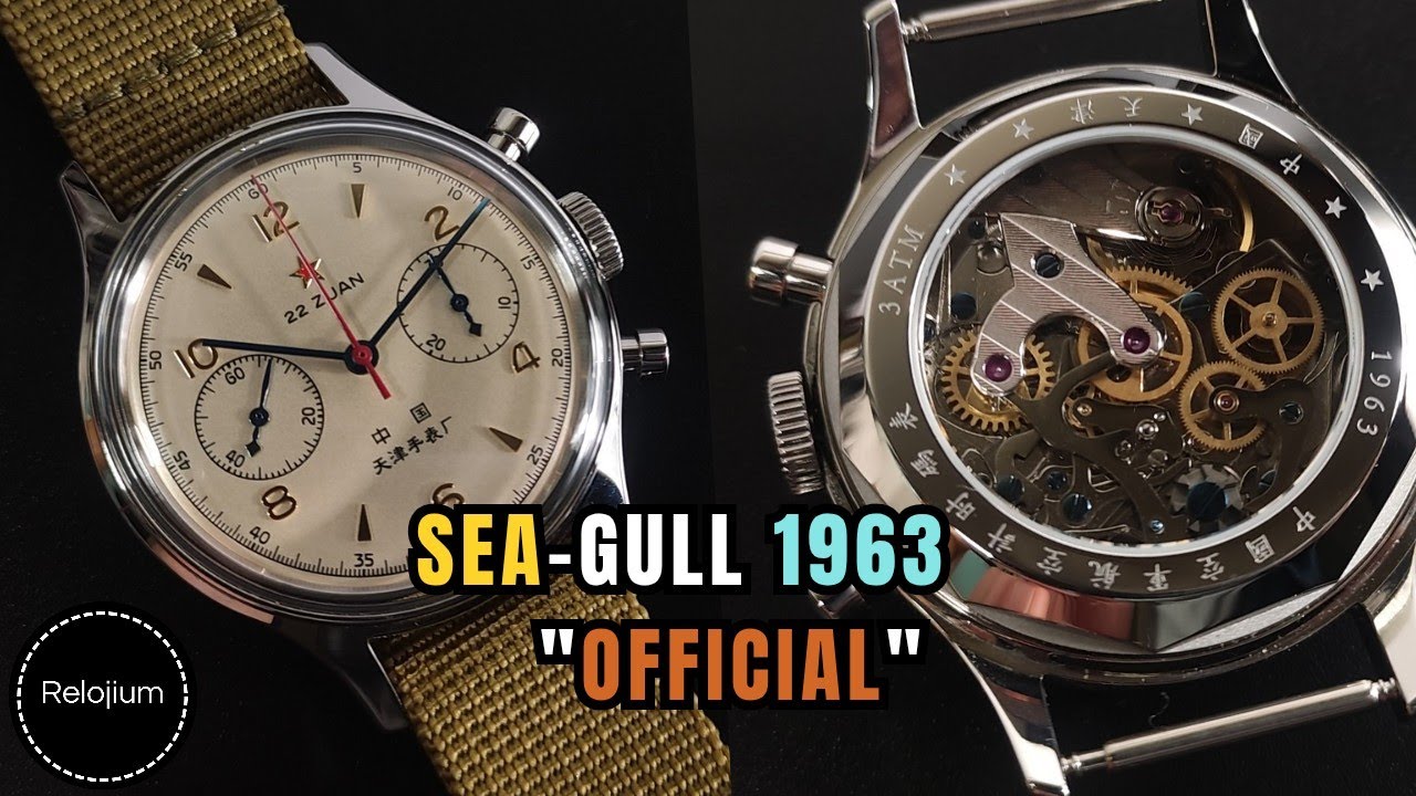 El cronógrafo Chino 🇨🇳 que cambió el juego: Seagull 1963 Edición Internacional
