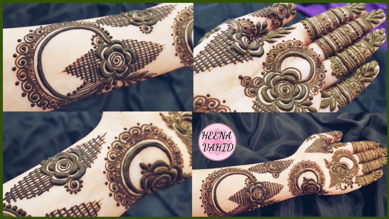 New classy Mehendi design for EID 2019 | heena vahid.