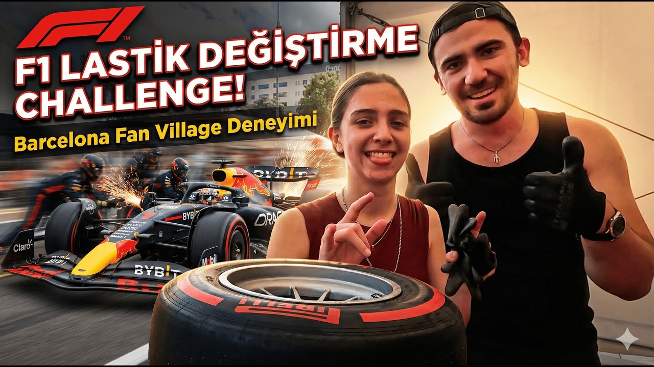 BARCELONA’DA FORMULA 1 ETKİNLİĞİNE GİTTİM 🏎️ | F1 FAN VILLAGE VLOG