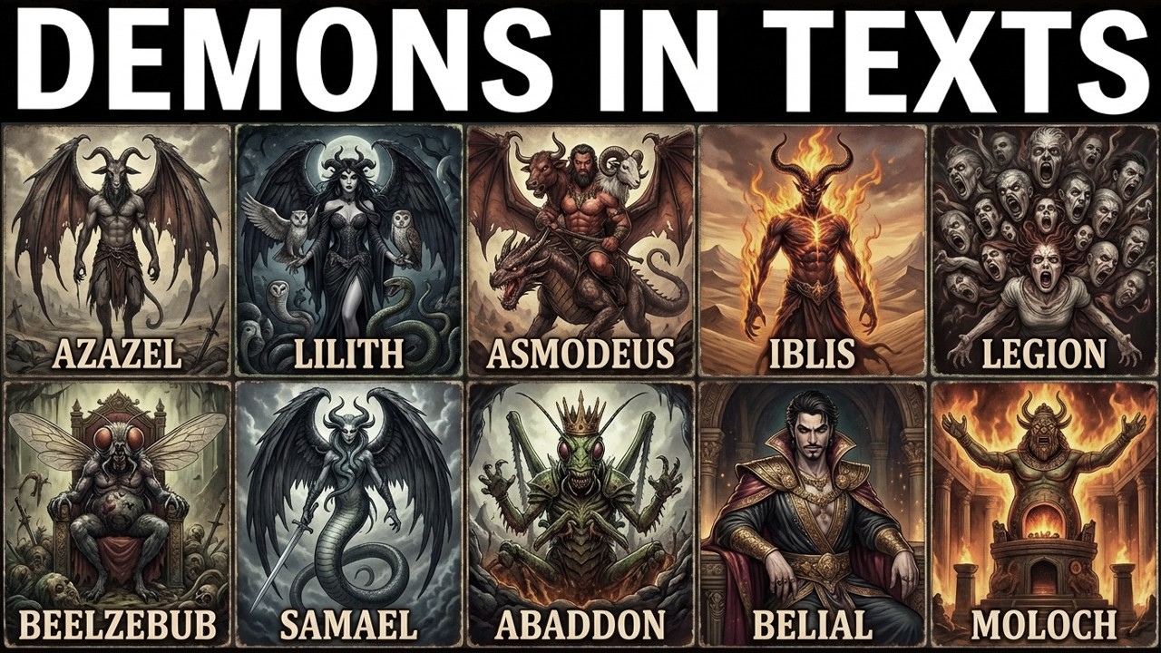10 Demons Named in Ancient Religious Texts