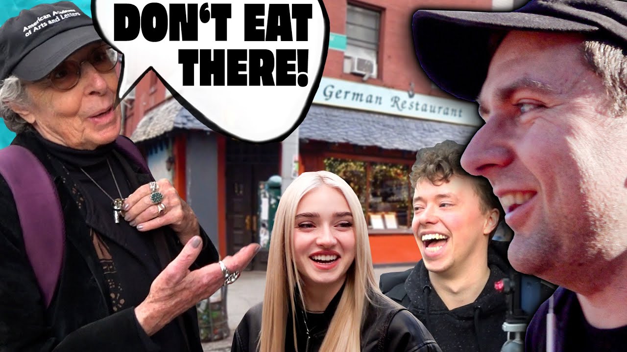 Mit ISA und RONNY im deutschen Restaurant in New York! 😁😁