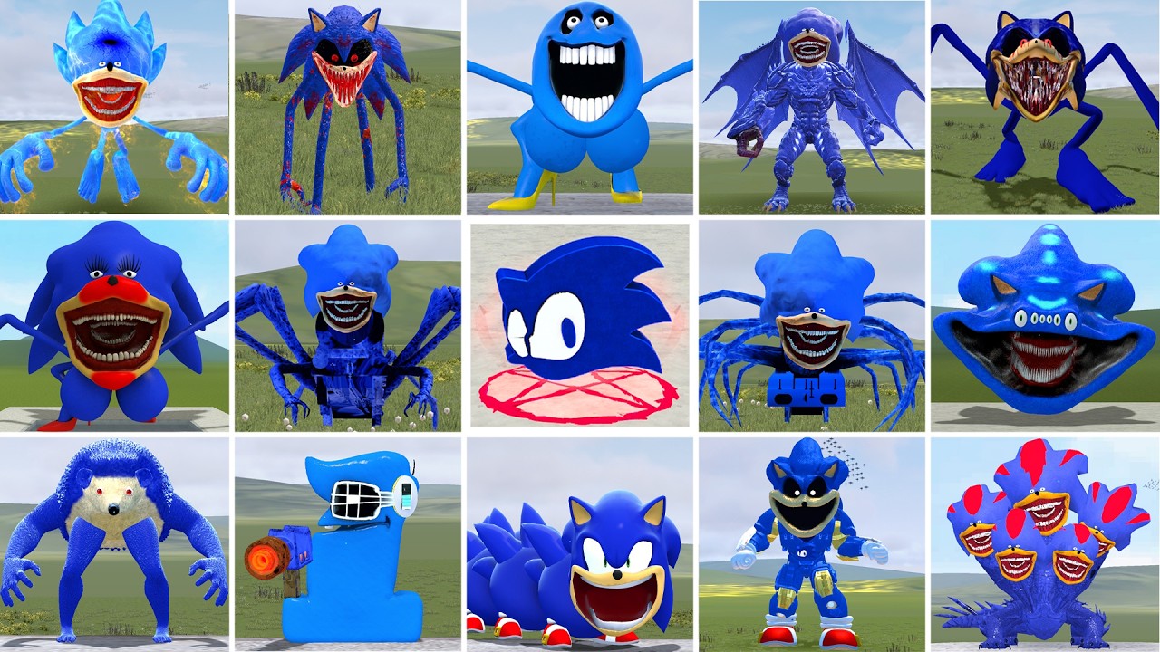 NEW SONIC TAPE VS SHIN SONIC AMY XXL TAPES LOVE STORY  Which One REIGNS SUPREME in Garry's Mod!