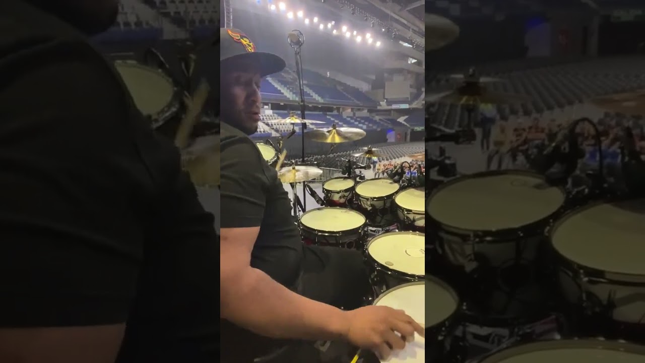 ERIC MOORE: Soundcheck with Eros Ramazzotti
