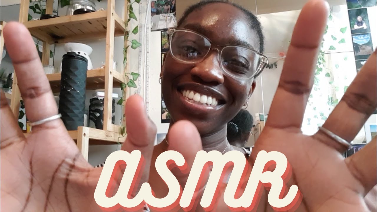 LOFI ASMR-FAST & AGGRESSIVE UP CLOSE HAND MOVEMENTS AND MOUTH SOUNDS.