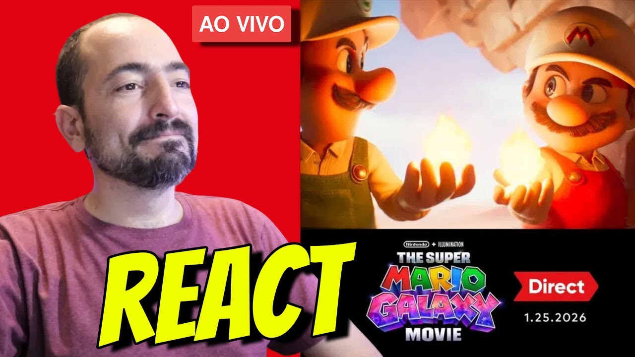 COBERTURA NITNENDO DIRECT SUPER MARIO GALAXY O FILME