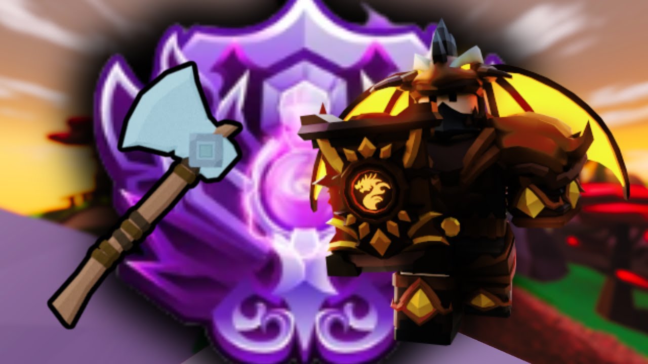 Bed breaking as NIGHTMARE RANK Shielder (Roblox Bedwars)