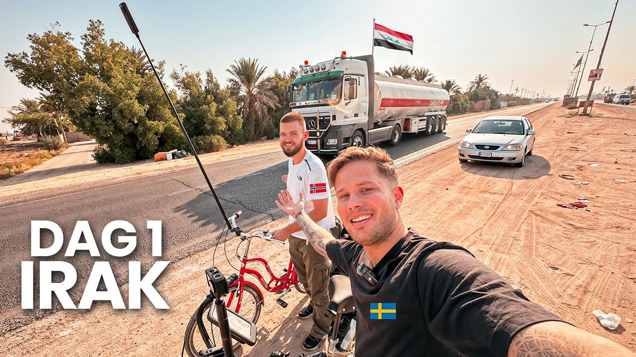 CYKLA som SVENSK genom IRAK?! 🇮🇶 